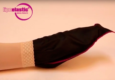 How to use Easy Slide Aid for putting LIPOELASTIC® compression garments on?
