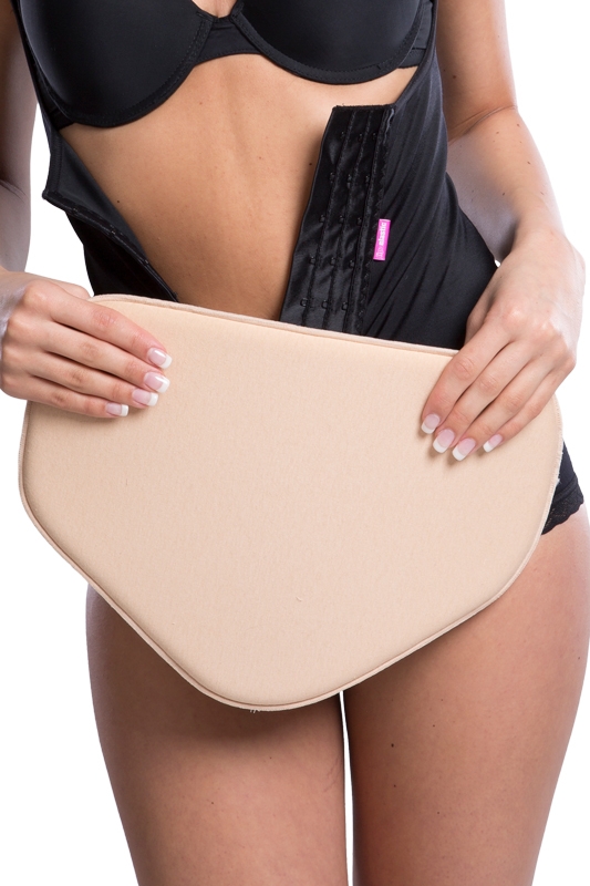 Compression garment after tummy tuck and abdominal liposuction 