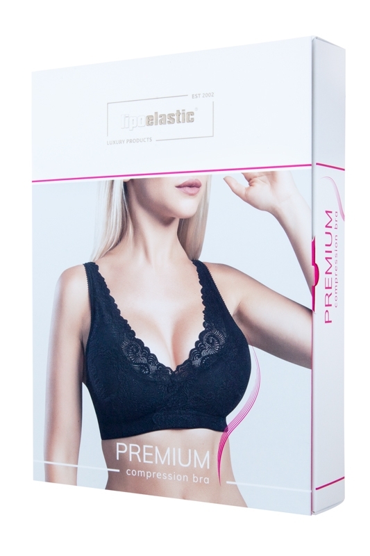 Sexy lace bra PI premium for post surgery recovery | LIPOELASTIC