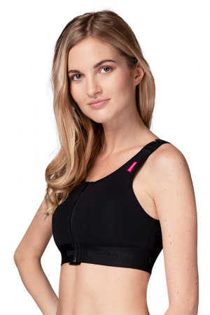 Lipoelastic AP (Black) Long Variant Sleeve Compression Garment - Black –  Breast Care Victoria