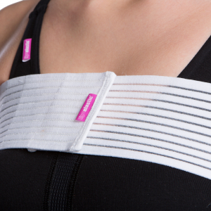 Compression breast band SI formed 